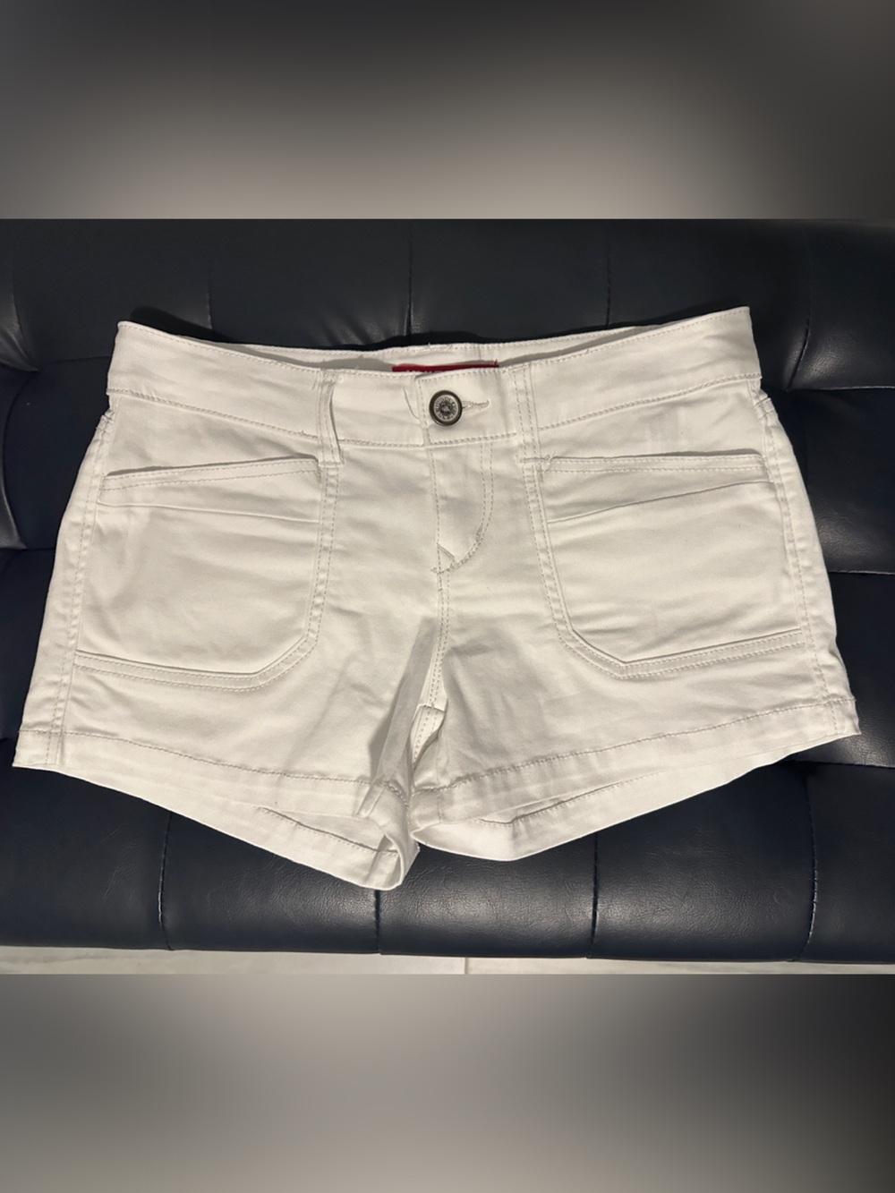 UNIONBAY White Women's Denim Pocket Shorts